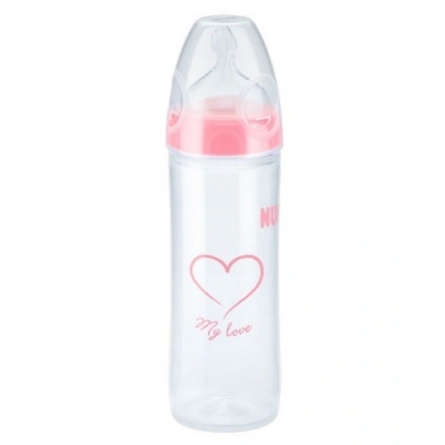 Butelka wąska NUK 250 ml różowa